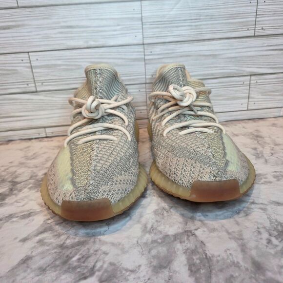 Adidas Yeezy Boost 350 V2 Citrin Non-Reflective Men's 10 FW3042 Used VERY Clean - Picture 9 of 9